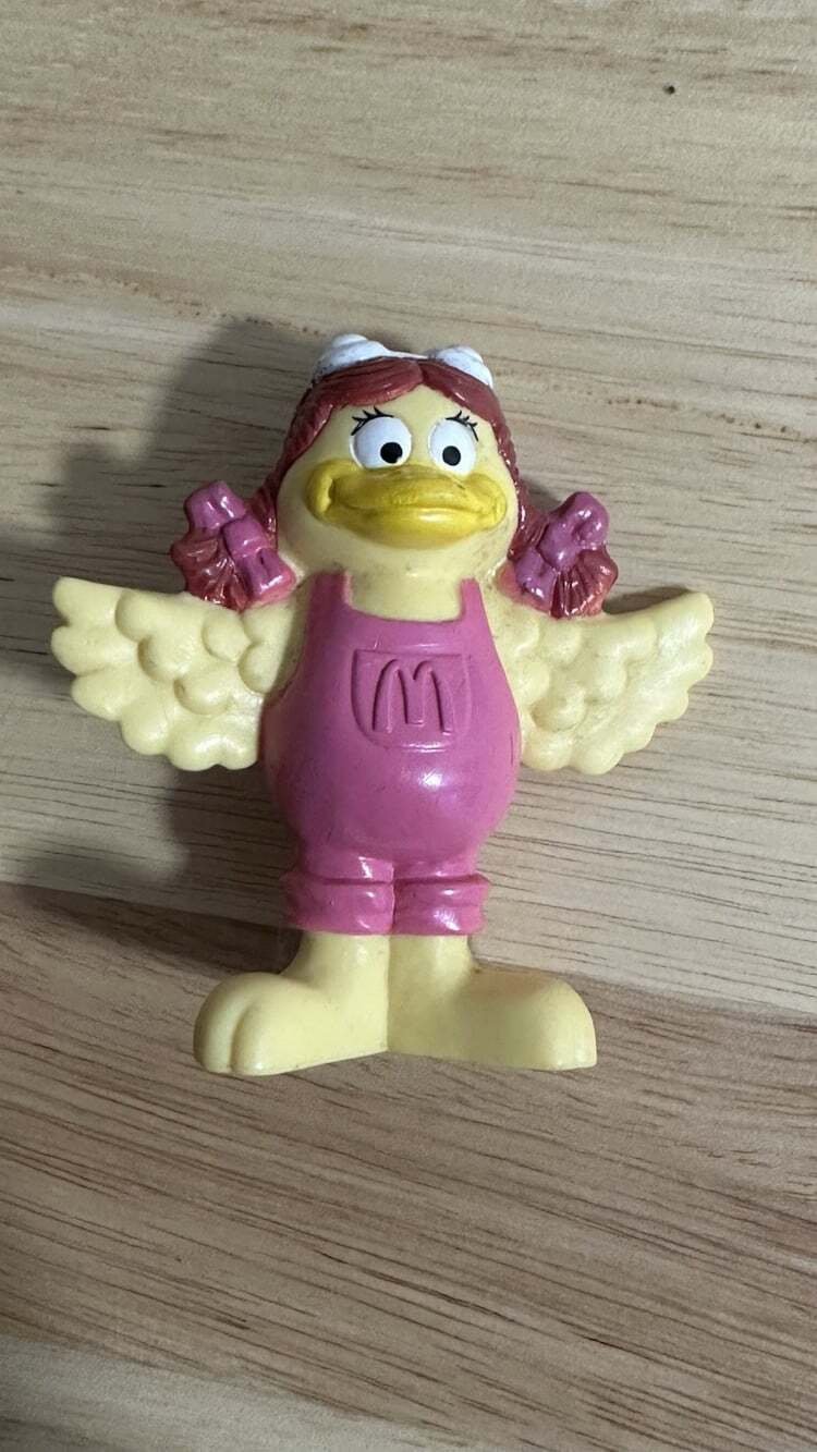 1995 Birdie Toy, Vintage Mcdonalds Birdie Figure, 1990's Happy Meal Toys